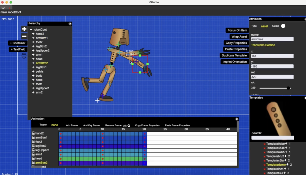 zStudio Interface